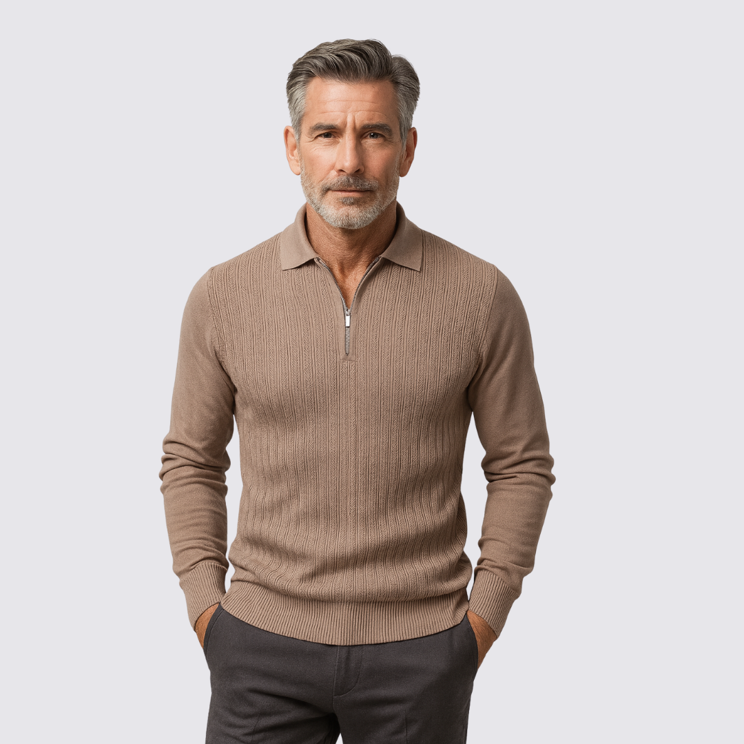 FUJIROH | Premium Long Sleeve Polo Shirt
