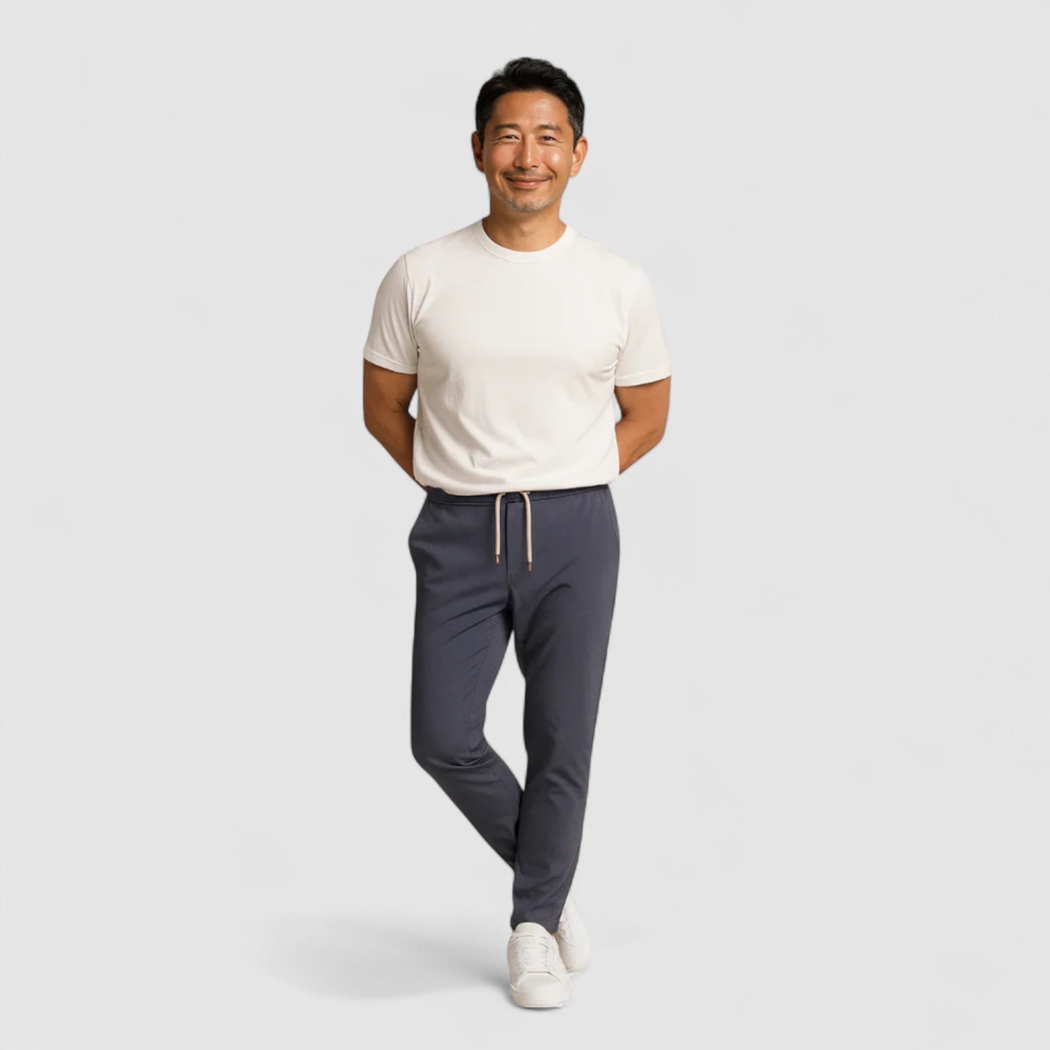 SARAMARU | 편안한 조절 바지