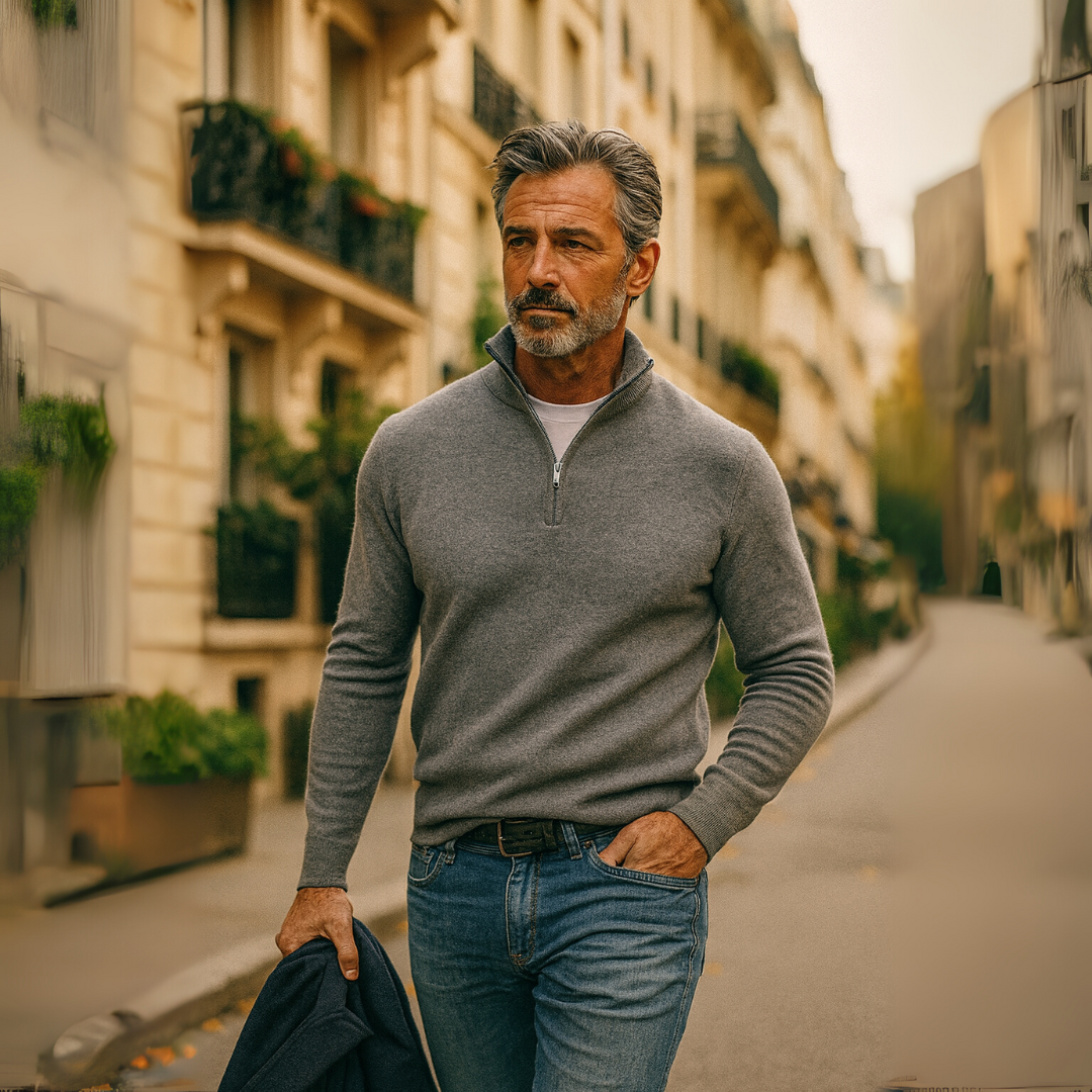 Vida | HALF ZIP SWEATER