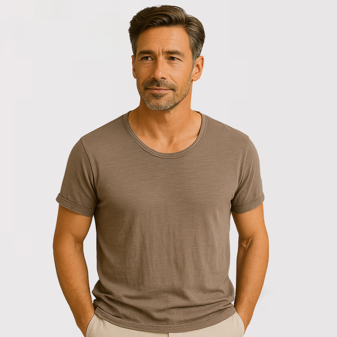 ALESSO | Organic Relaxed Fit Cotton t-shirt