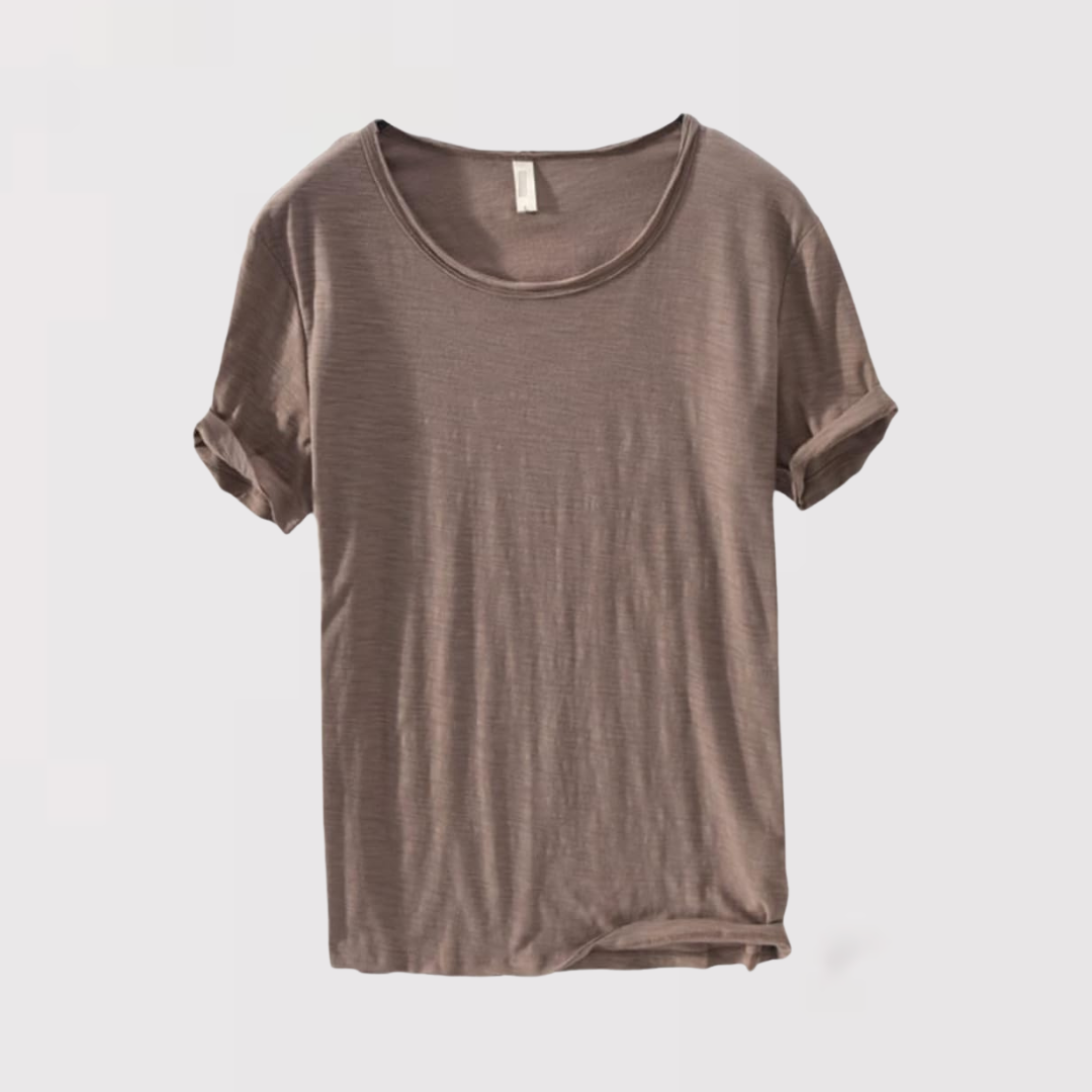 ALESSO | Organic Relaxed Fit Cotton t-shirt
