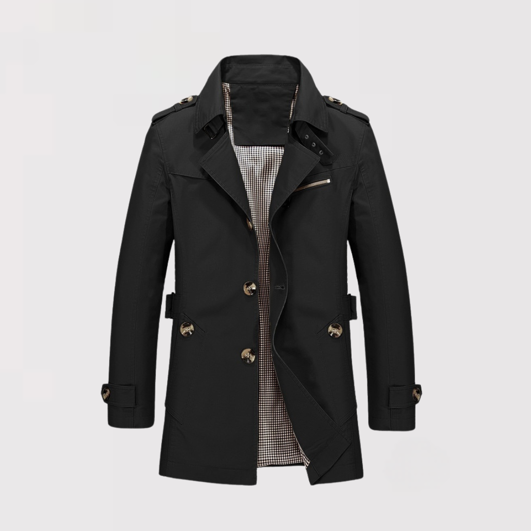 PIERRO | Cotton Trenchcoat