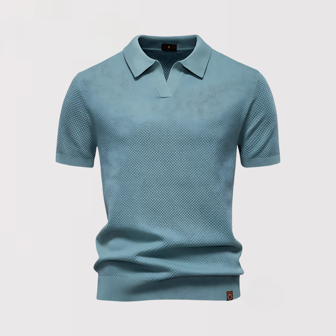 Caliso｜Luxurious Buttonless Polo