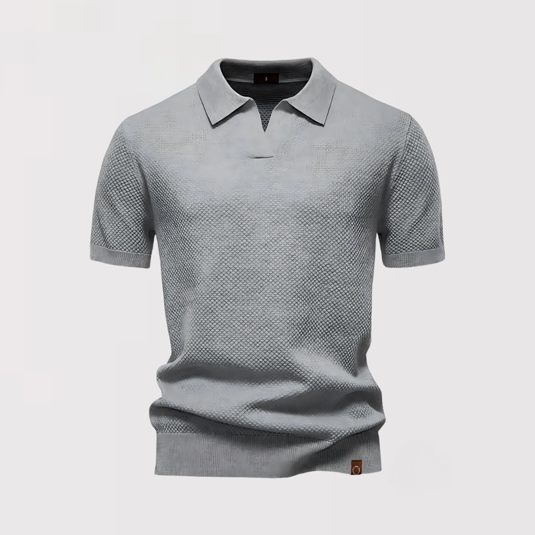 Caliso｜Luxurious Buttonless Polo