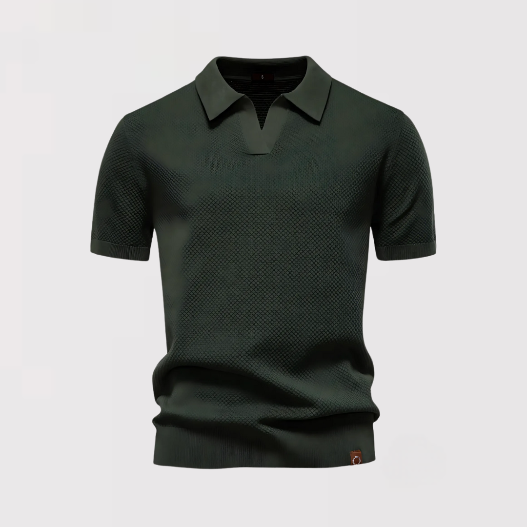 Caliso｜Luxurious Buttonless Polo
