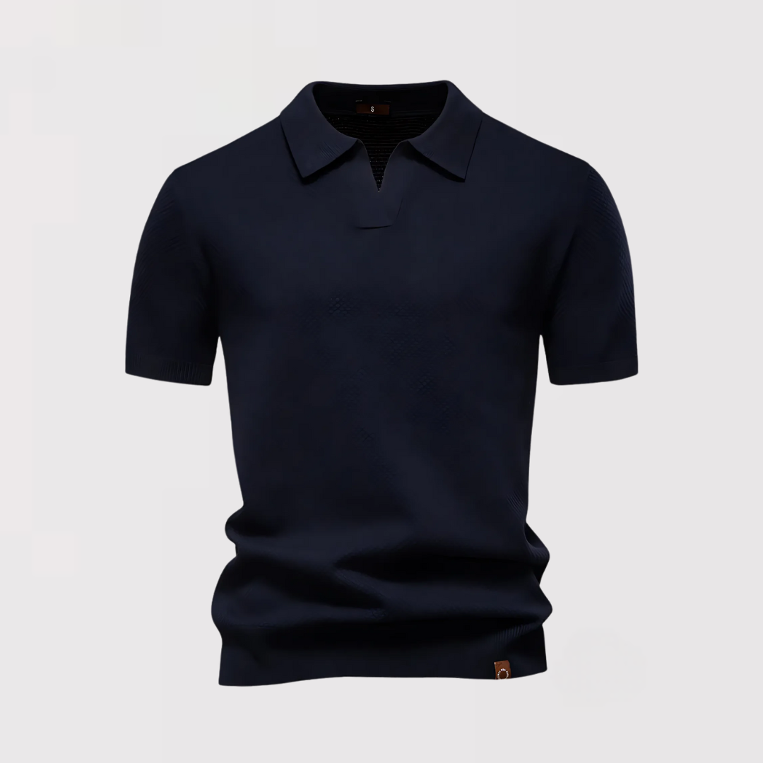 Caliso｜Luxurious Buttonless Polo