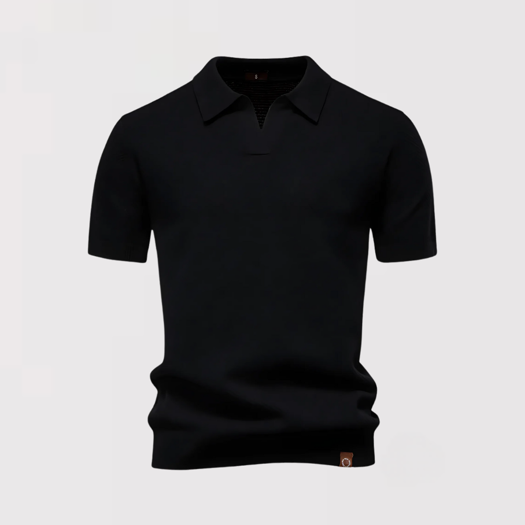 Caliso｜Luxurious Buttonless Polo